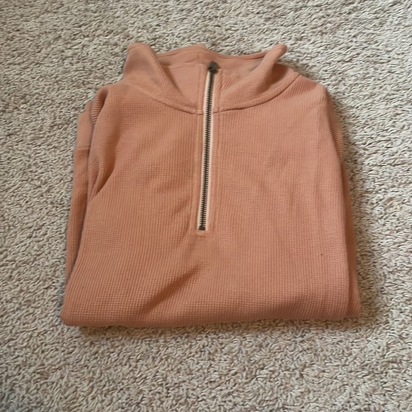 🤎Tentree Women’s L tree waffle half zip - Picture 10 of 10